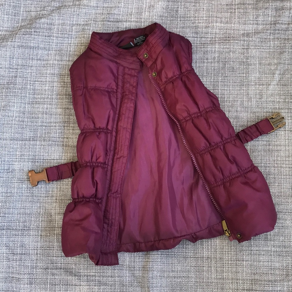 Calvin Klein Toddler Girls Belted Puffer Vest